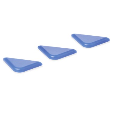 WAS - Clips de codage des couleurs HACCP - Lot 50 bleu