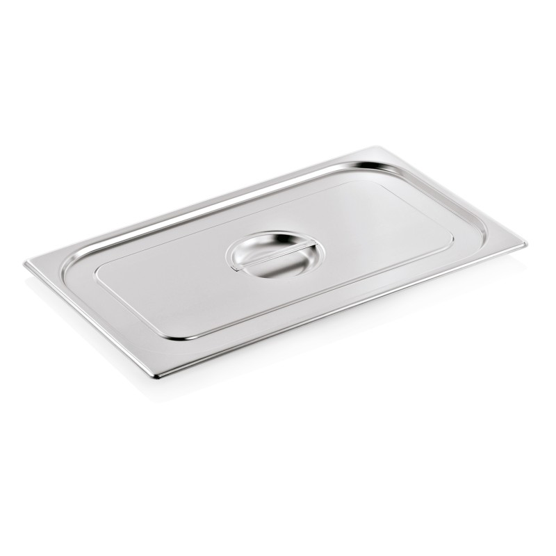 WAS - Couvercle GN 1/1 en acier inox chromé