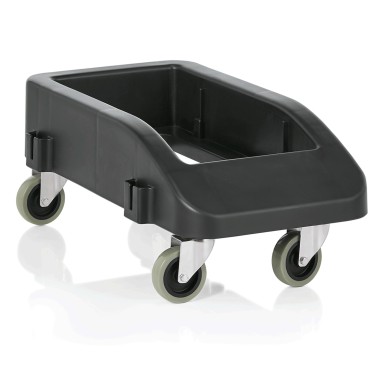 WAS - Chariot de transport pour poubelle - 580 x 280 x 220 mm