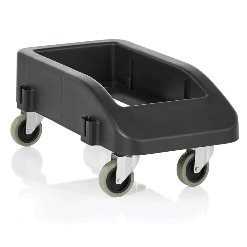 WAS - Chariot de transport pour poubelle - 580 x 280 x 220 mm