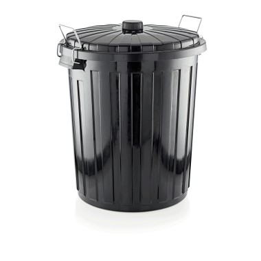 WAS - Poubelle avec couvercle 73l - H600mm