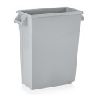 WAS - Poubelle sans couvercle - 2roues - 65l