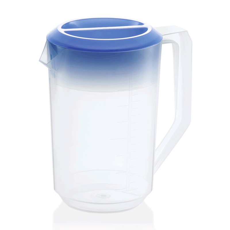 WAS - Pichet gradué avec couvercle bleu 1.8l