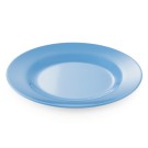 WAS - Assiette Ø200mm mélaminé - Lot 12 bleu