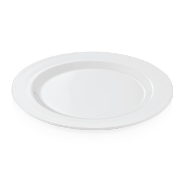 WAS - Assiette Ø230mm - Lot 12 blanc mélaminé