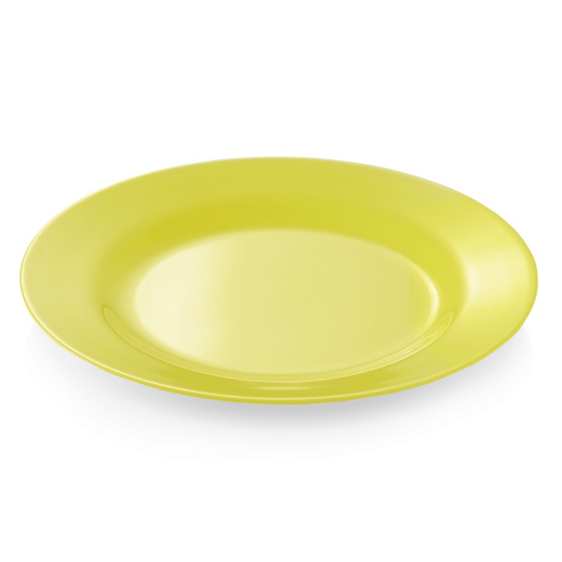 WAS - Assiette Ø230mm - Lot 12 jaune