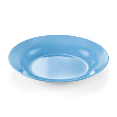 WAS - Assiette profonde Ø200mm - Lot 12 bleu