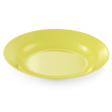 WAS - Assiette profonde Ø200mm - Lot 12 jaune