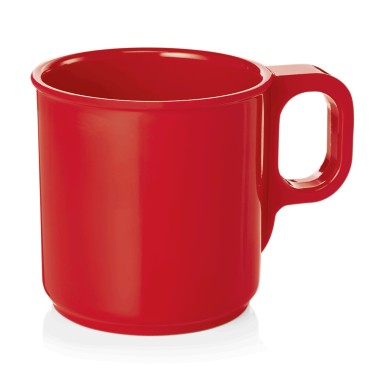 WAS - Tasse 250ml - Lot 12 rouge