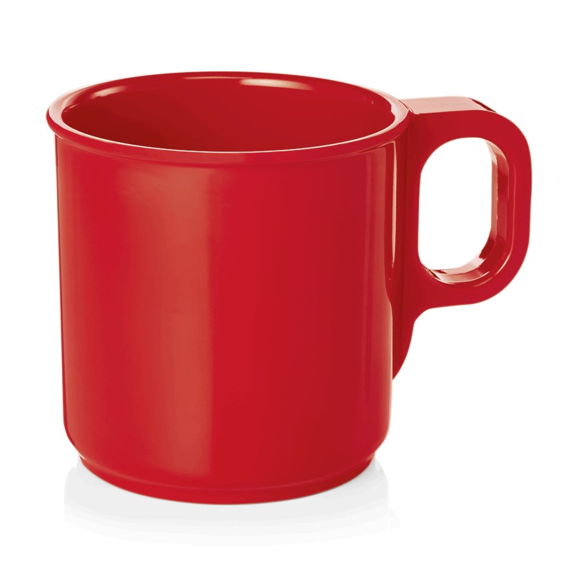 WAS - Tasse 250ml - Lot 12 rouge