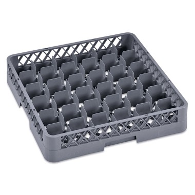 Casier à verres 36 compartiments de 75 x 75 x 87 mm - WAS Germany