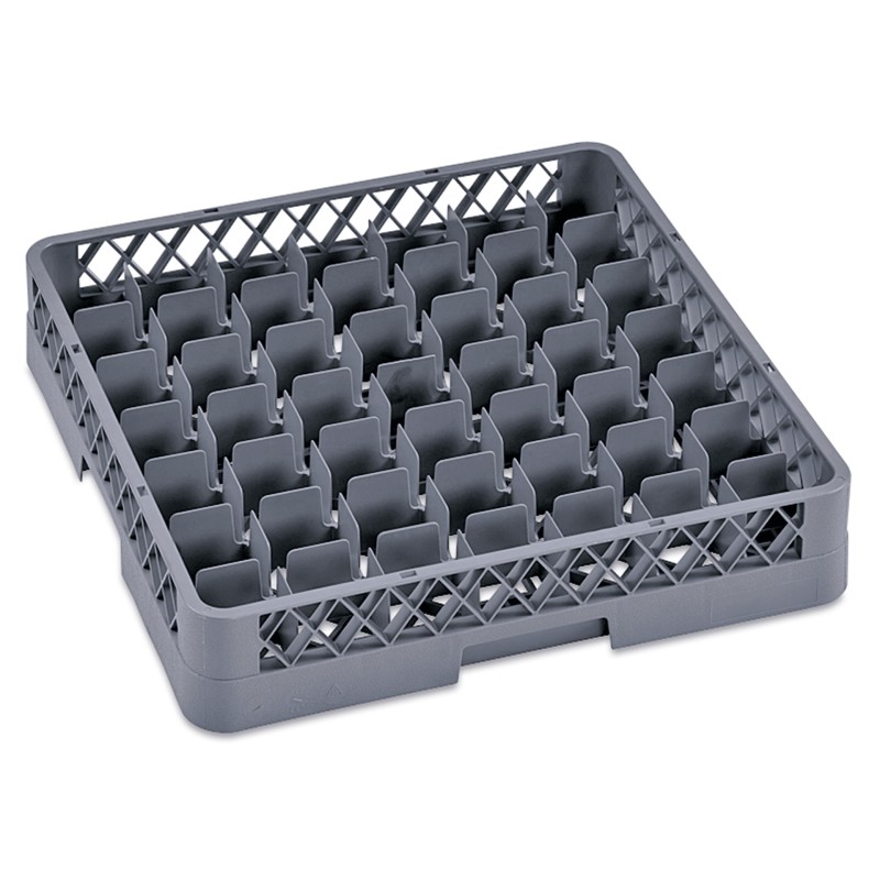 WAS - Panier à verres 49 compartiments de 65 x 65 x 87 mm