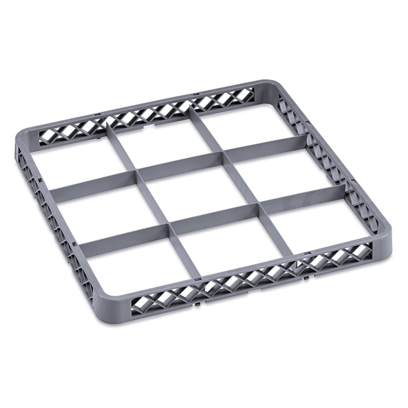WAS - Elément d'extension avec 9 compartiments - 155 x 155 x 45 mm