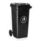 WAS - Poubelle 120l H950mm