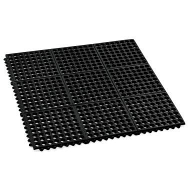 WAS - Paillasson extensible toutes tailles caoutchouc - 915 x 915 x 12 mm