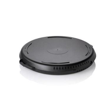 WAS -  Boîte à pizza/ tarte/ quiche réutilisable - Lot 15 noir