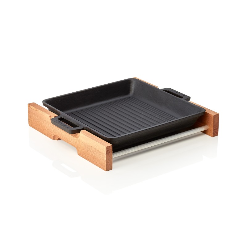 WAS - Plancha/poêle à griller de service - 260 x 260 x 40 mm