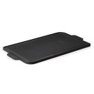 WAS - Plaque de grill réversible en fonte - 440 x 260 x 15 mm