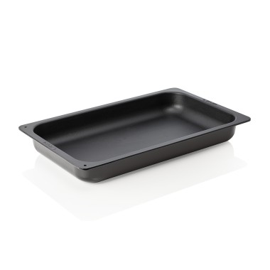 WAS - Bac GN fonte noir - 530 x 325 x 65 mm