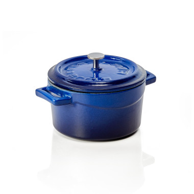 WAS - Cocotte en fonte H60mm - bleu