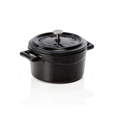 WAS - Cocotte fonte H60mm - noir