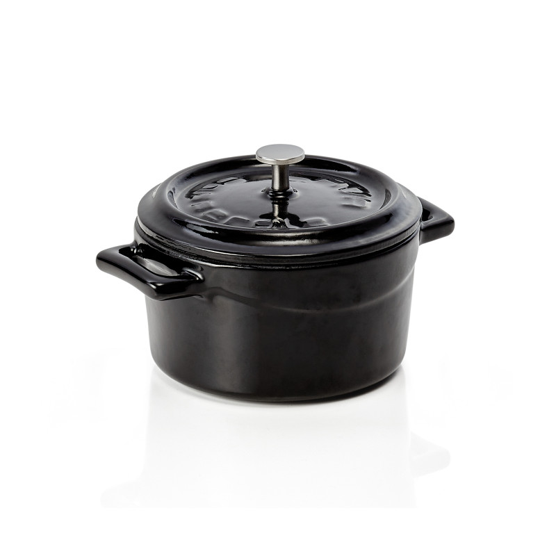 WAS - Cocotte fonte H60mm - noir