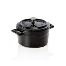 WAS - Cocotte fonte H60mm - noir