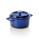 WAS - Cocotte fonte H82mm - bleu