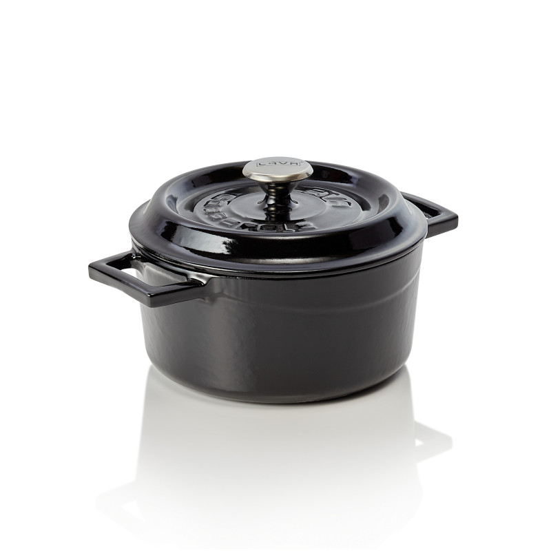 WAS - Cocotte en fonte H82mm - noir