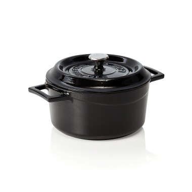 WAS - Cocotte en fonte H105mm - noir