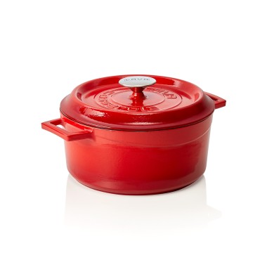 WAS - Cocotte en fonte rouge H115mm