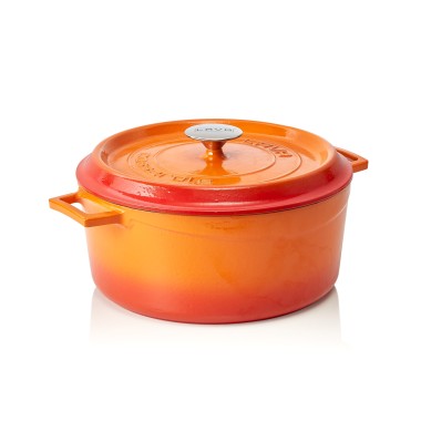 WAS - Cocotte orange H125mm