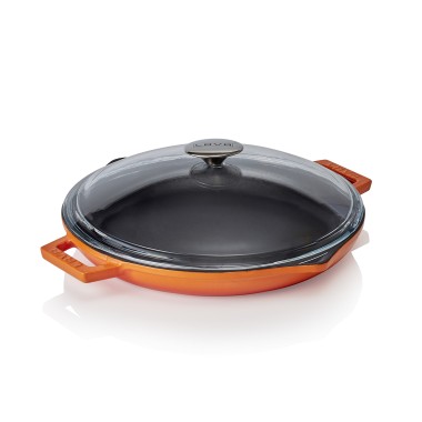 WAS - Poêle à frire orange Ø315mm