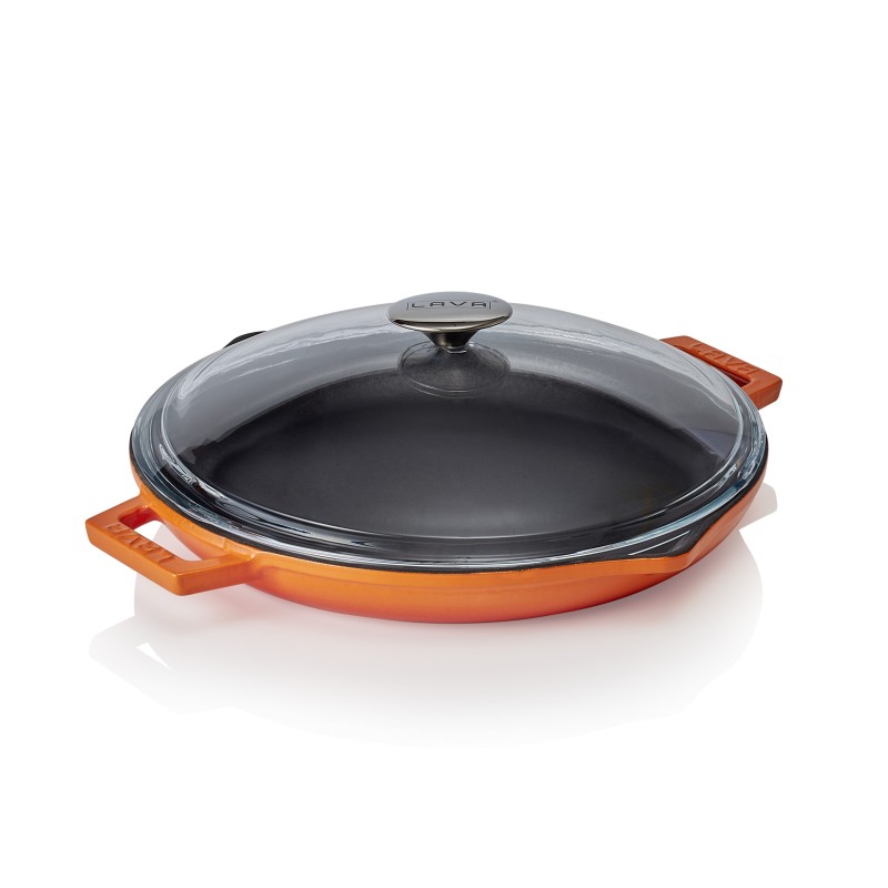 WAS - Poêle à frire orange Ø315mm