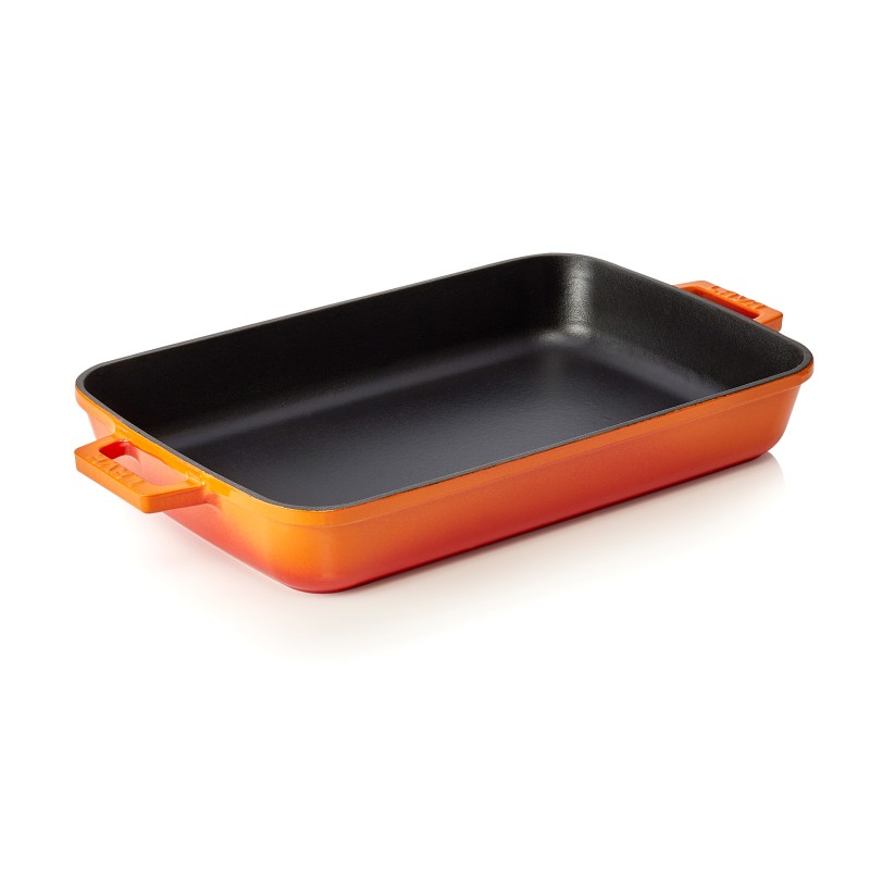 WAS - Plat à rôtir 400 x 260 x 65mm - orange