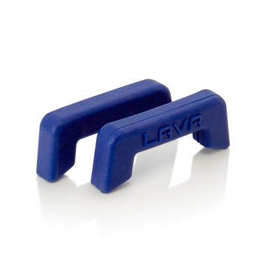 WAS - Poignée en silicone 95 x 34 x 15mm - bleu