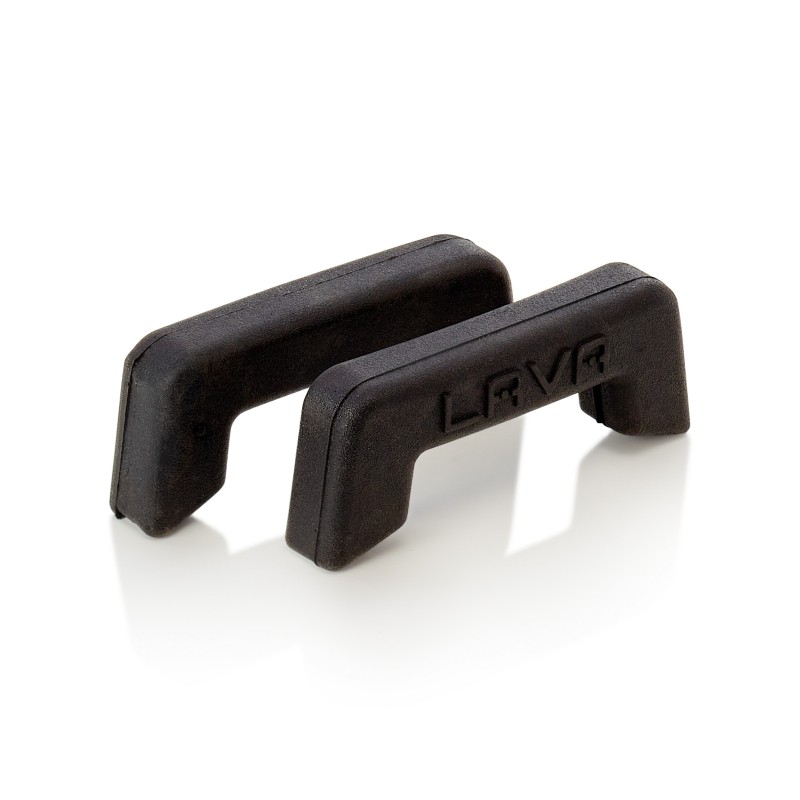 WAS - Poignée en silicone 95 x 34 x 15mm - noir