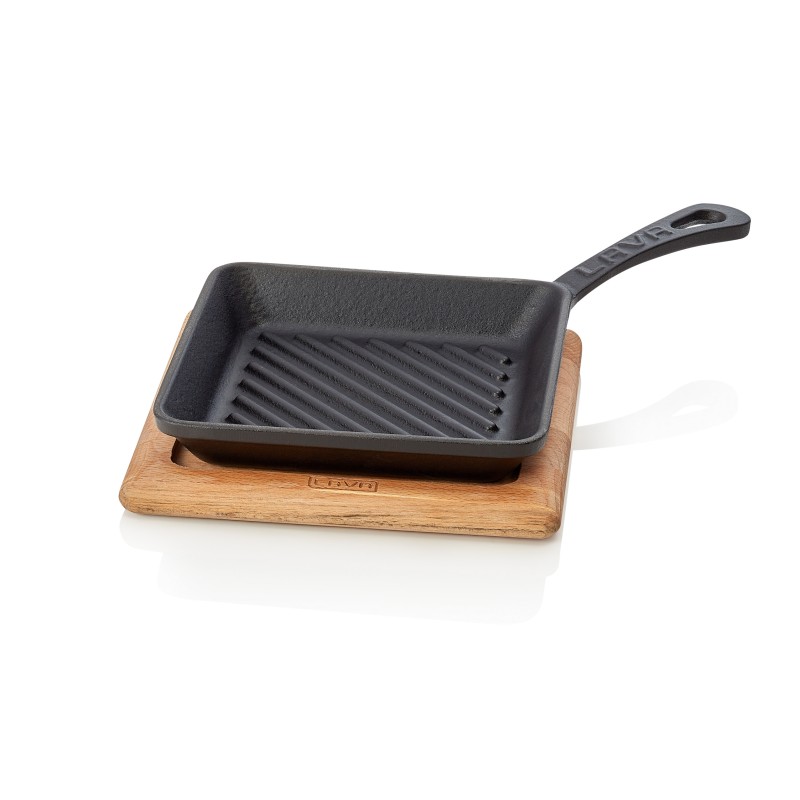 WAS - Mini grill/plaque de service - 160 x 160 x 30 mm