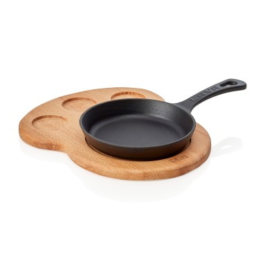 WAS - Assiette de service avec poêle à frire