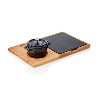 WAS - Assiette de service - cocotte et plaque en fonte