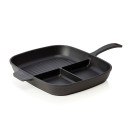 WAS - Poêle grill en fonte - 330 x 260 x 45 mm