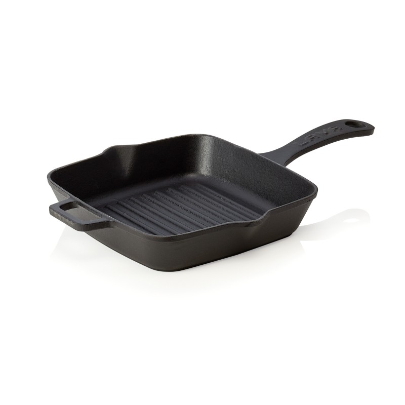 WAS - Poêle grill en fonte - 200 x 200 x 45 mm