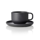 WAS - Tasse 0.226l et soucoupe en grès - Lot 6