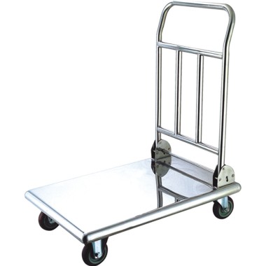 STALGAST - Chariot plateforme inox pliable