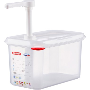 STALGAST - Distributeur de sauces avec pompe GN 1/4