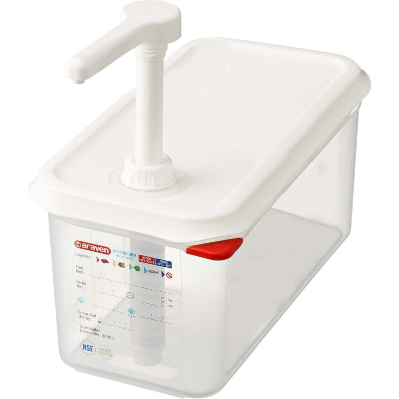 STALGAST - Distributeur de sauces avec pompe GN 1/4