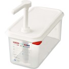 STALGAST - Distributeur de sauces avec pompe GN 1/4