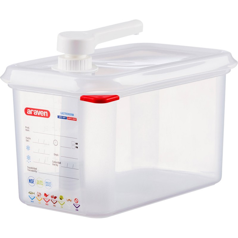 STALGAST - Distributeur de sauces avec pompe GN 1/4