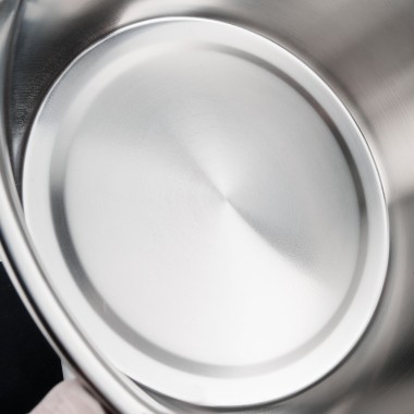 STALGAST - Bol de cuisine en acier inoxydable satiné 300 mm 7 litres