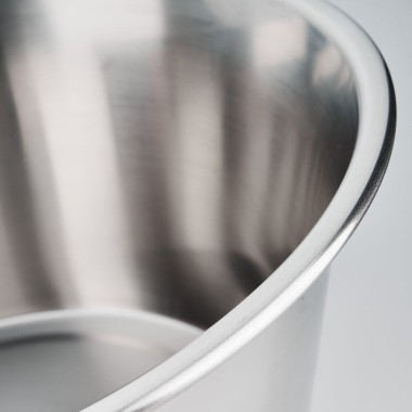 STALGAST - Bol de cuisine en acier inoxydable satiné 300 mm 7 litres